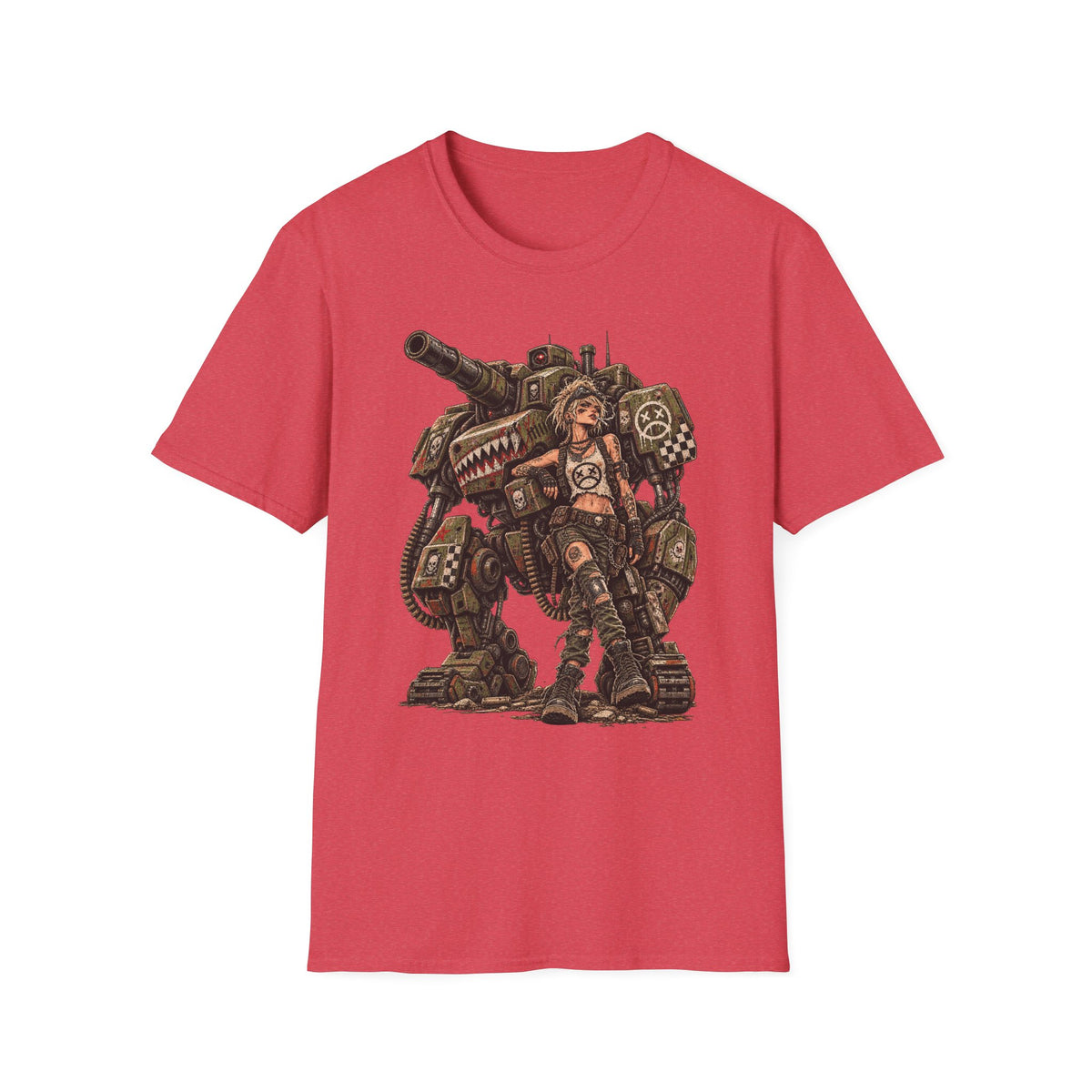 Unisex Mech Girl Graphic T-Shirt