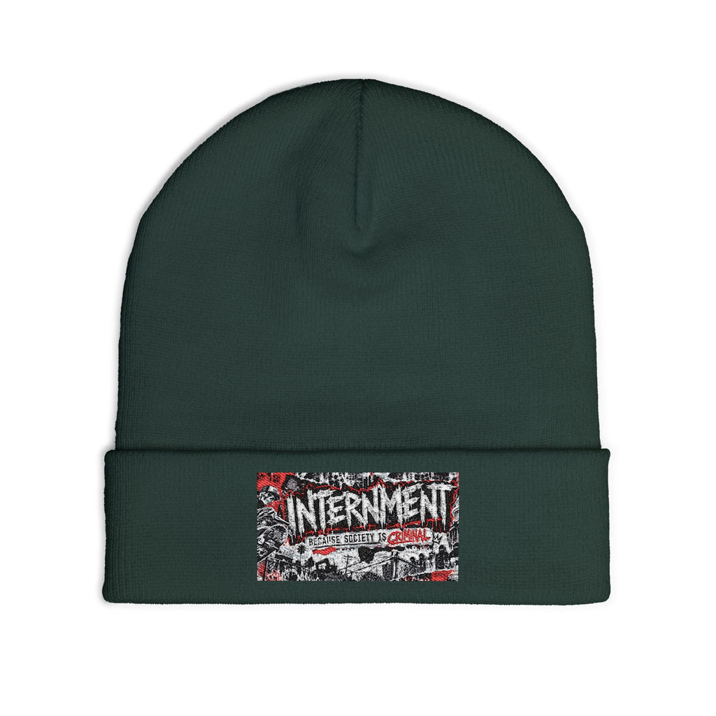 Knit Beanie (Embroidery)