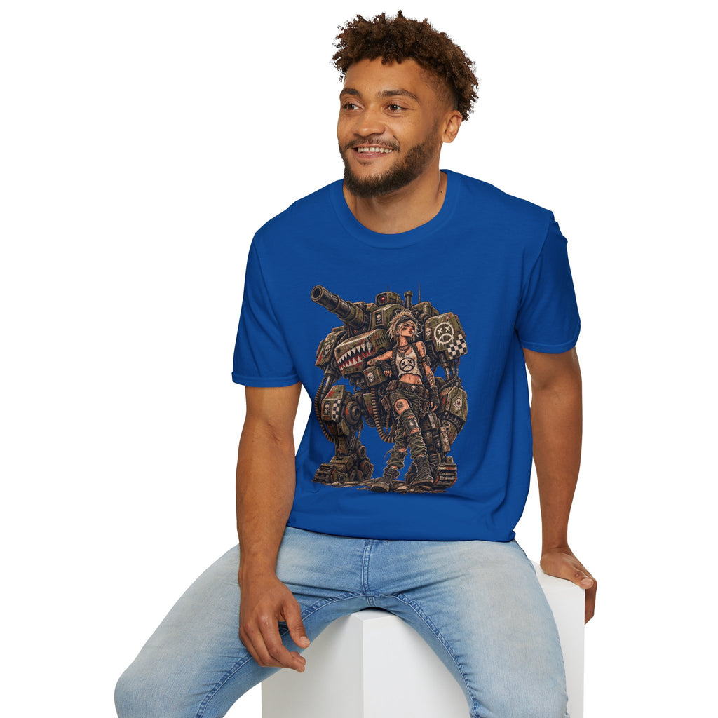 Unisex Mech Girl Graphic T-Shirt