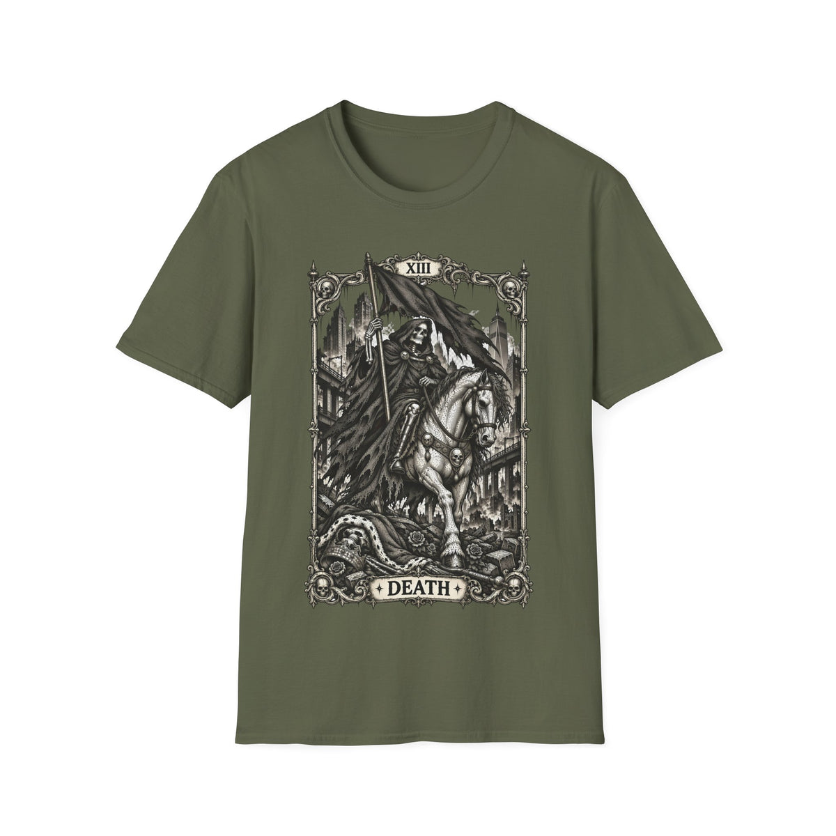 Death Tarot Card T-Shirt