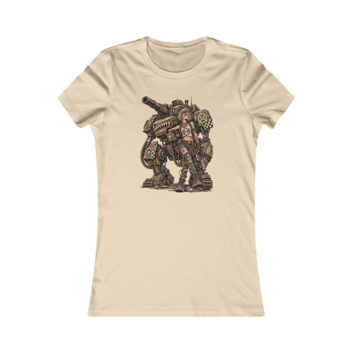 Women's Mech Girl Graphic T-Shirt