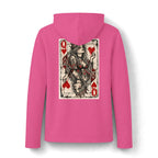 Queen of Hearts “Inferno” Women’s Long Sleeve Hoodie