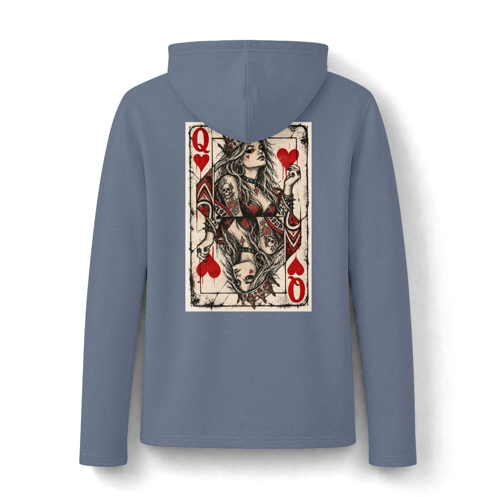 Queen of Hearts “Inferno” Women’s Long Sleeve Hoodie
