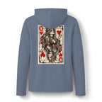 Queen of Hearts “Inferno” Women’s Long Sleeve Hoodie