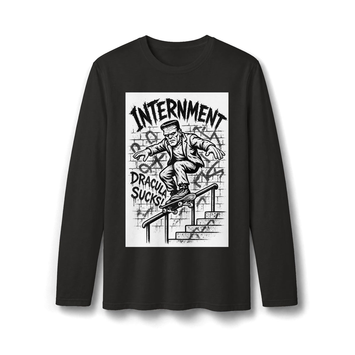 Internment Dracula Sucks Long Sleeve T-Shirt