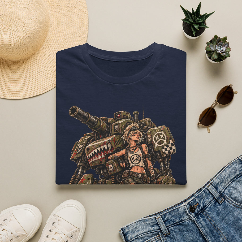 Unisex Mech Girl Graphic T-Shirt
