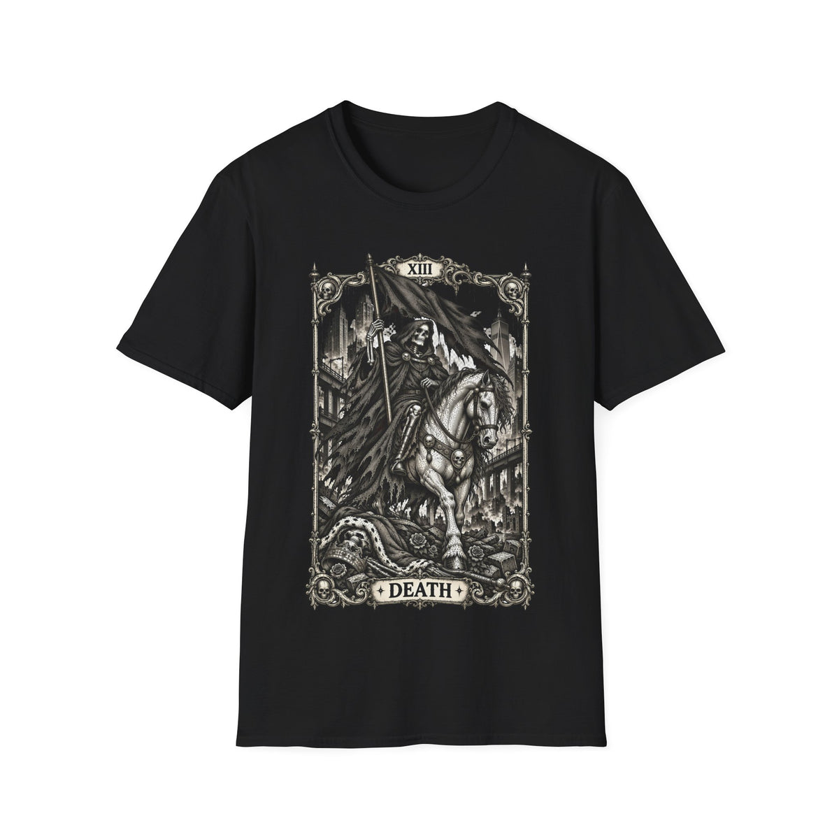 Death Tarot Card T-Shirt