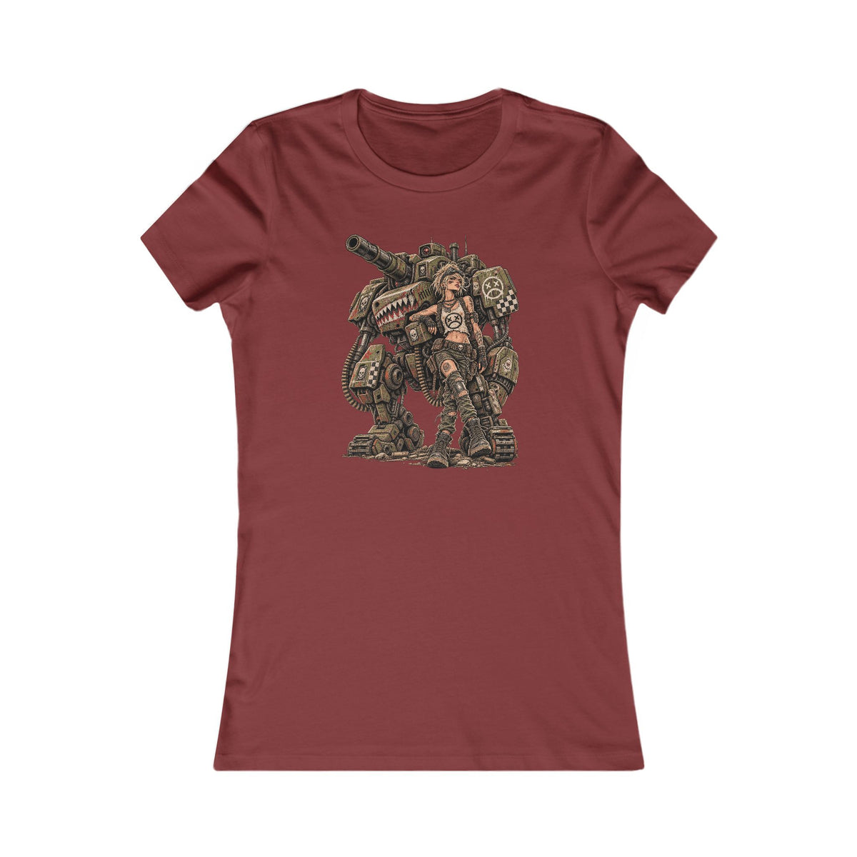 Women's Mech Girl Graphic T-Shirt