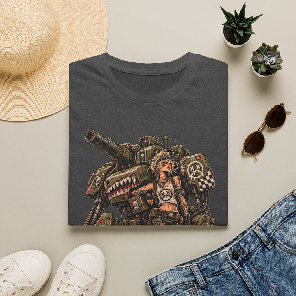Unisex Mech Girl Graphic T-Shirt