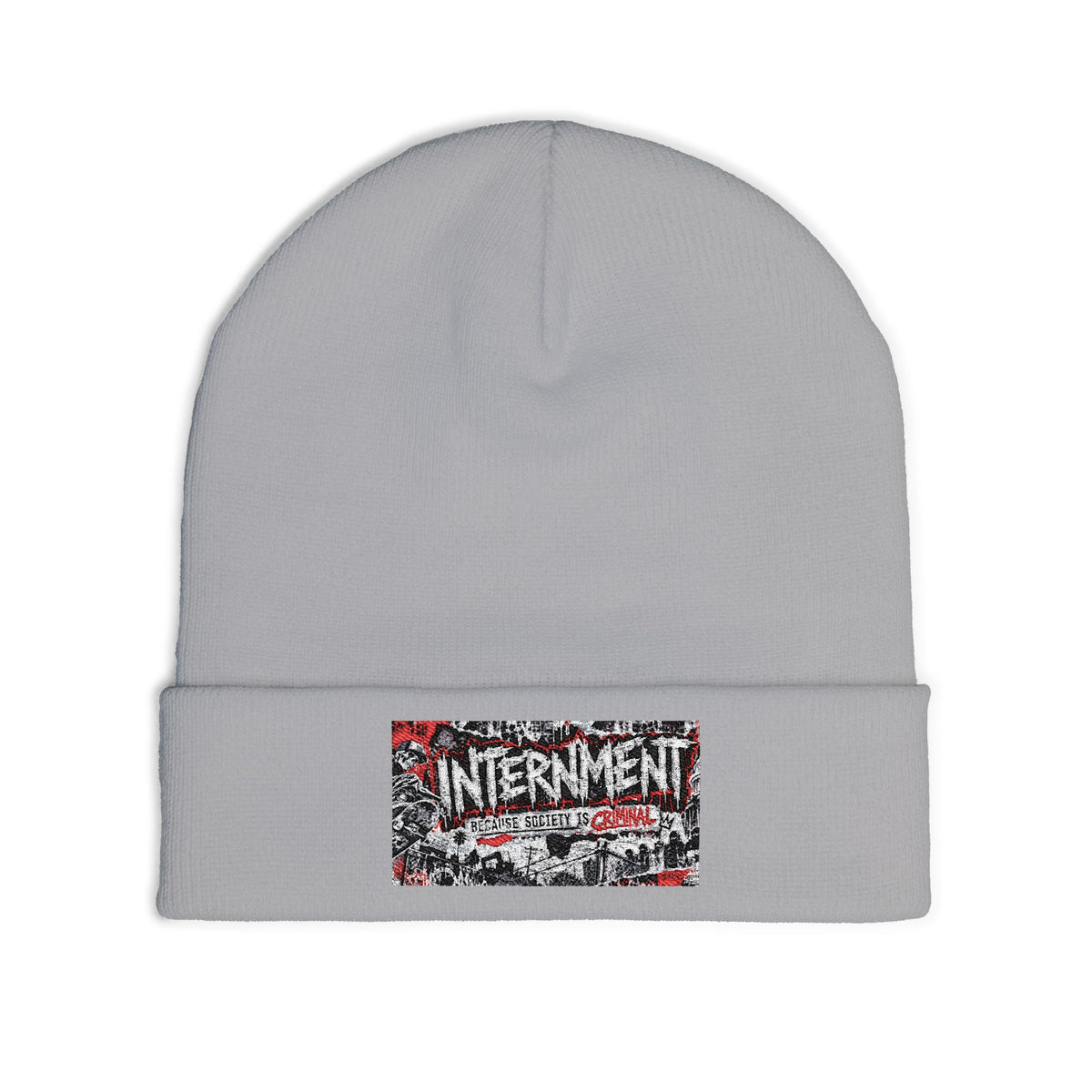 Knit Beanie (Embroidery)