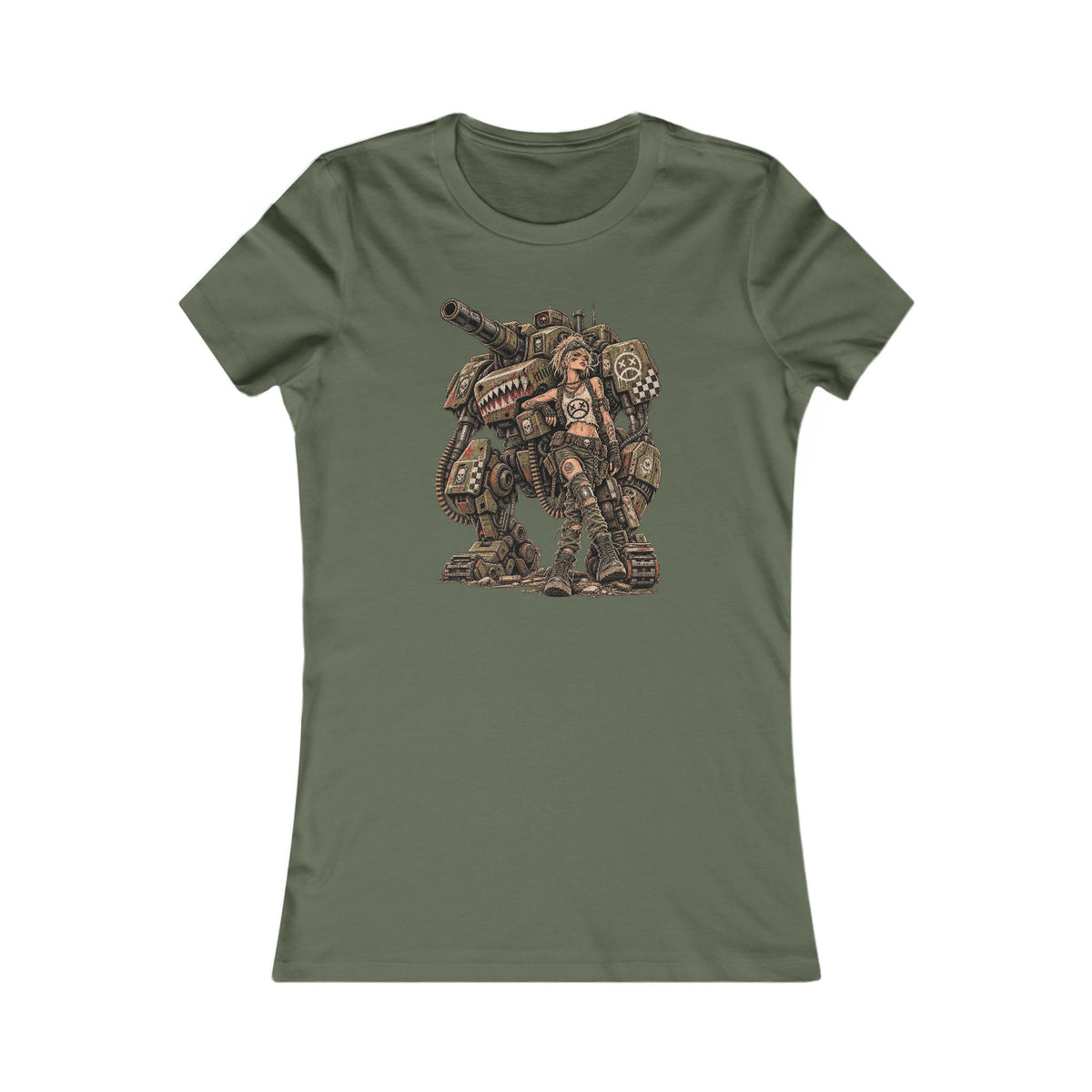 Women's Mech Girl Graphic T-Shirt