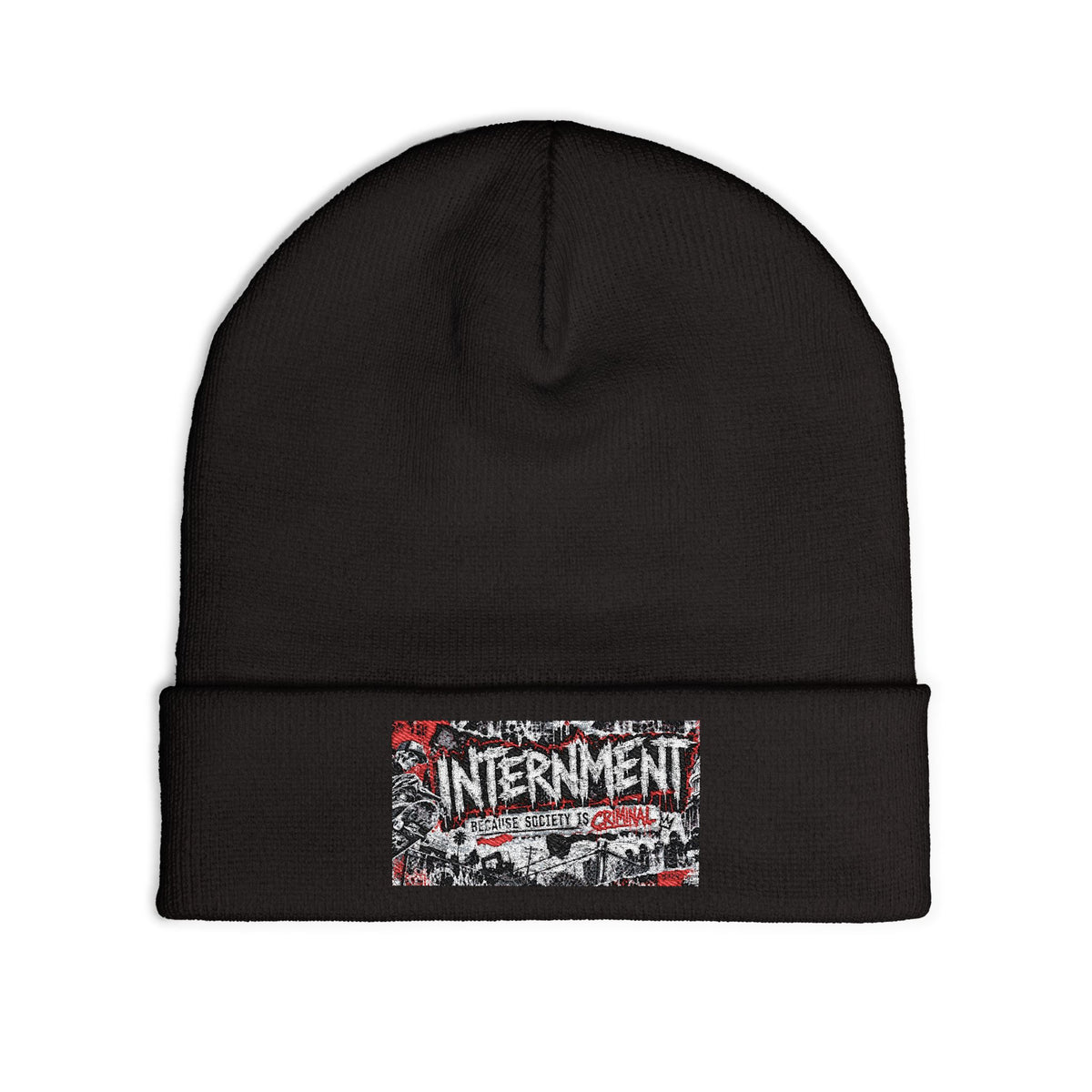 Knit Beanie (Embroidery)