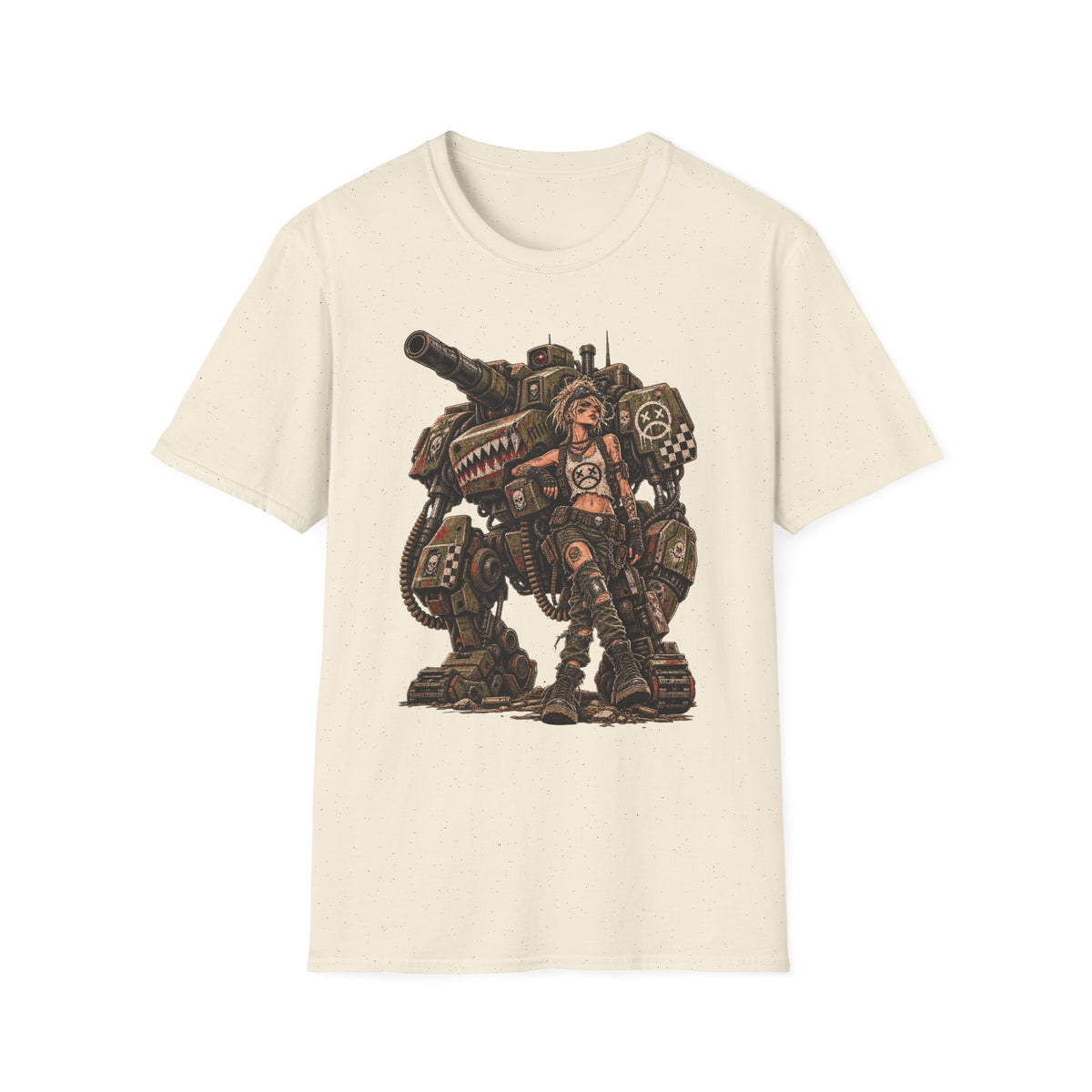Unisex Mech Girl Graphic T-Shirt