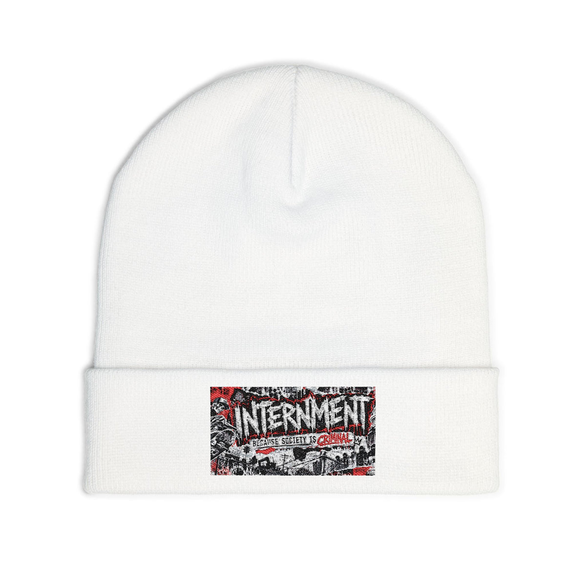 Knit Beanie (Embroidery)