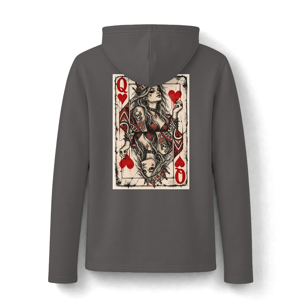 Queen of Hearts “Inferno” Women’s Long Sleeve Hoodie