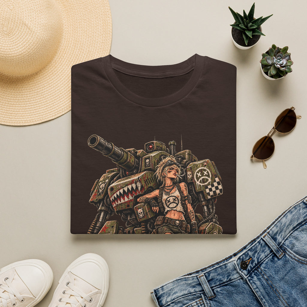 Unisex Mech Girl Graphic T-Shirt
