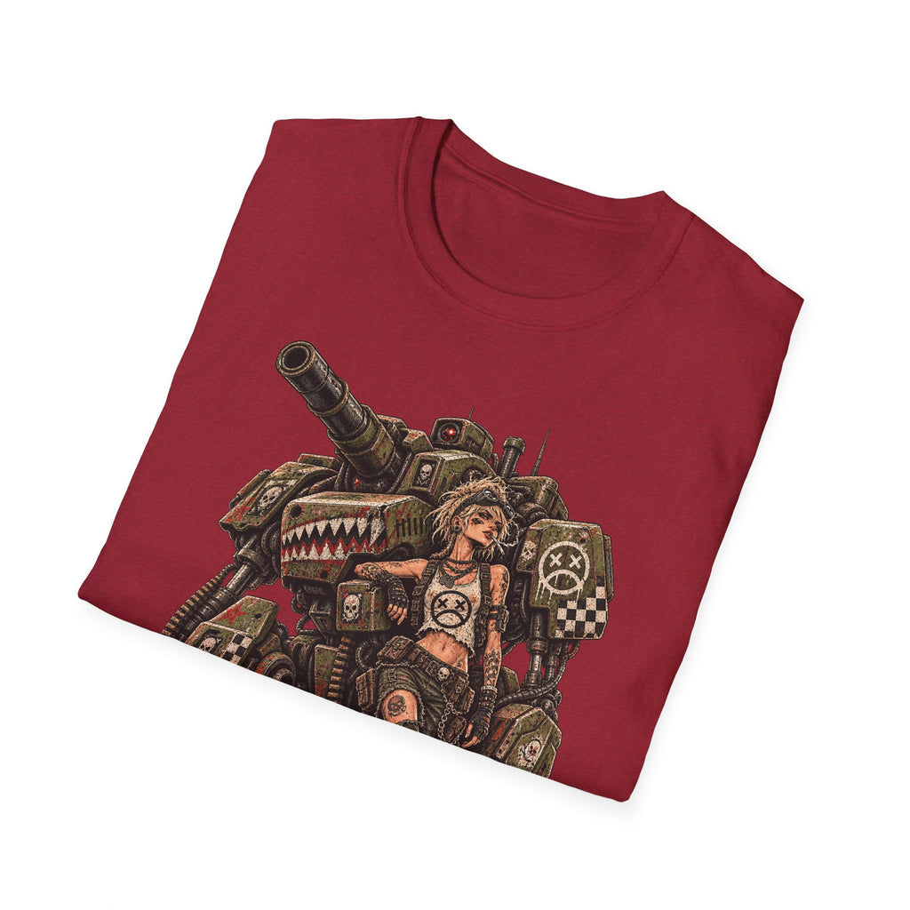 Unisex Mech Girl Graphic T-Shirt