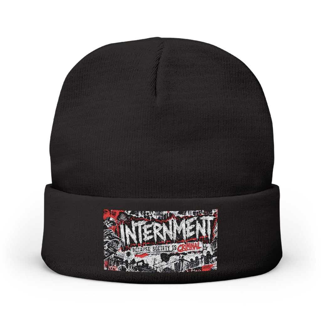 Knit Beanie (Embroidery)