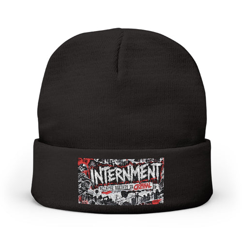 Knit Beanie (Embroidery)