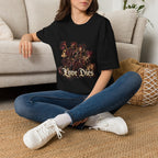 Love Dies Gothic Rose Graphic T-Shirt