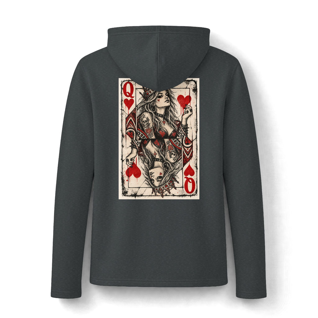 Queen of Hearts “Inferno” Women’s Long Sleeve Hoodie