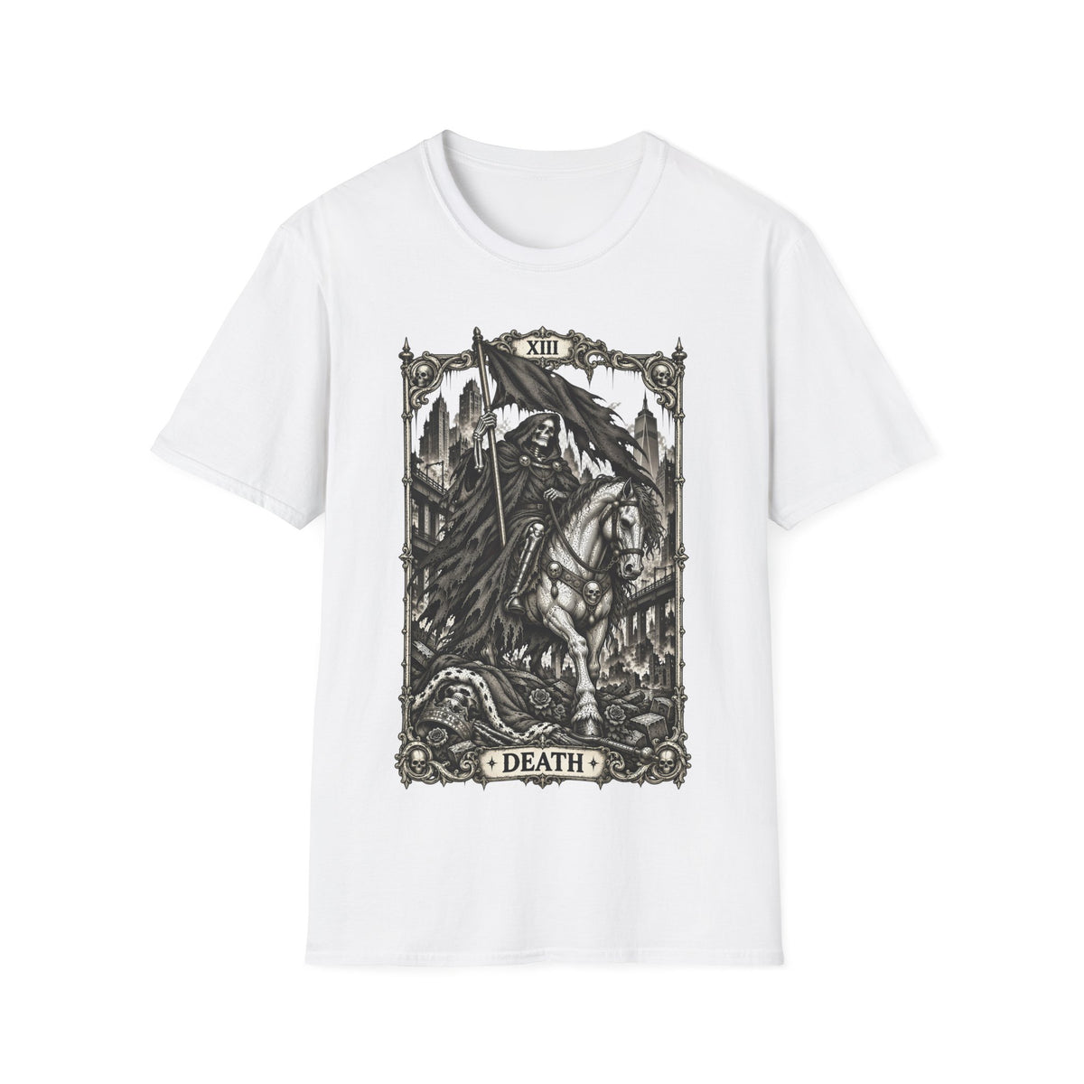 Death Tarot Card T-Shirt