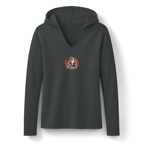 Queen of Hearts “Inferno” Women’s Long Sleeve Hoodie
