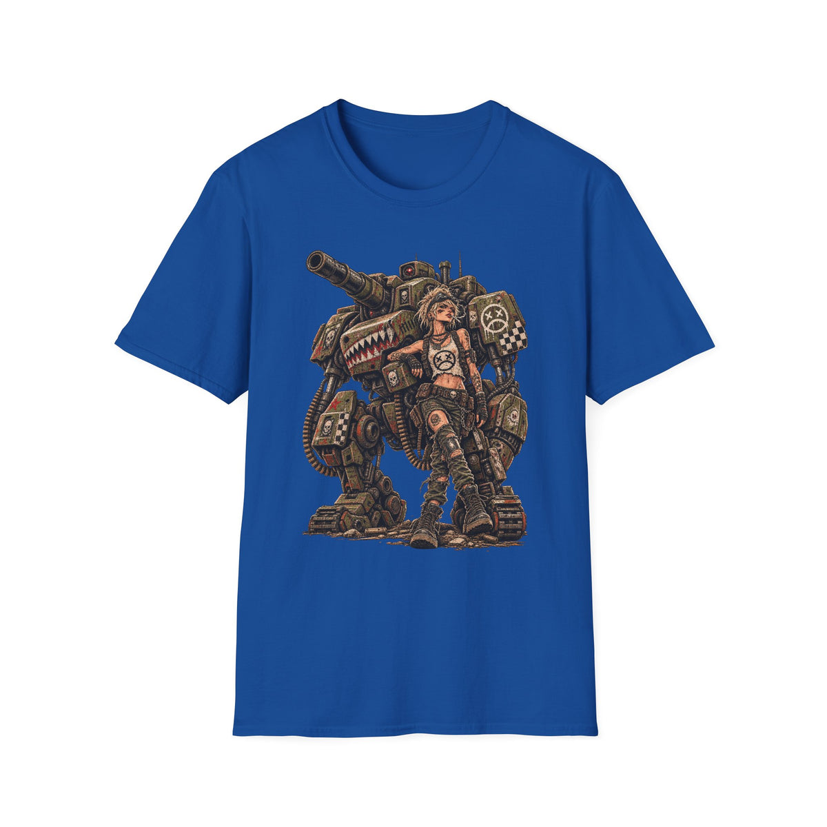 Unisex Mech Girl Graphic T-Shirt